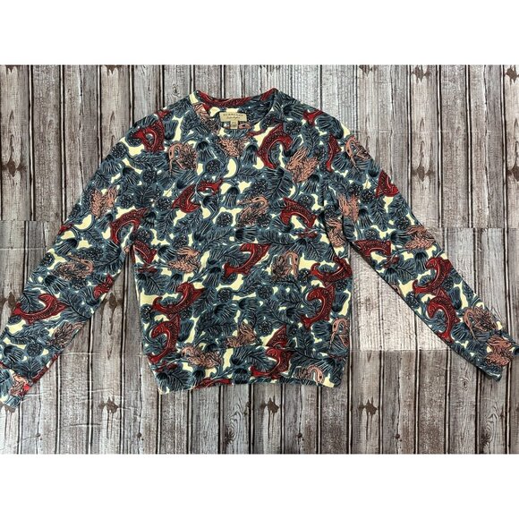 BURBERRY RARE Beasts collection 2017 Animal Print Sweater Size S P - Picture 1 of 7